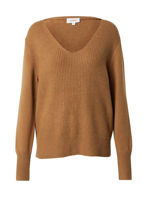 s.Oliver Pullover  karamel