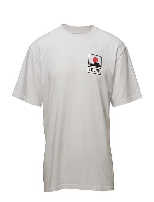 Edwin Sunset On Mt Fuji T-Shirt - White Edwin White