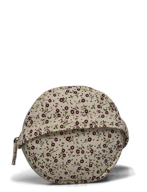 Floral Print Bag Mango Beige