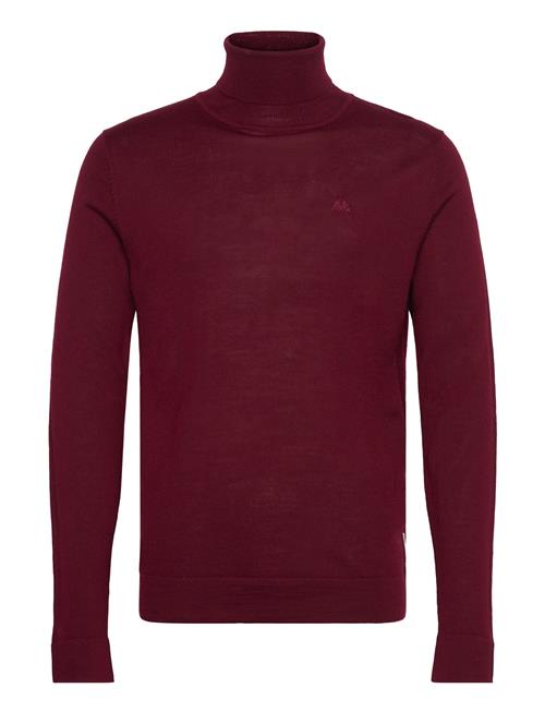 Lindbergh Merino Knit Roll-Neck Lindbergh Burgundy