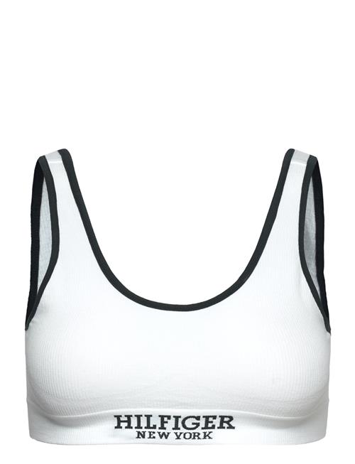 Se Tommy Hilfiger Unlined Bralette Tommy Hilfiger White ved Booztlet