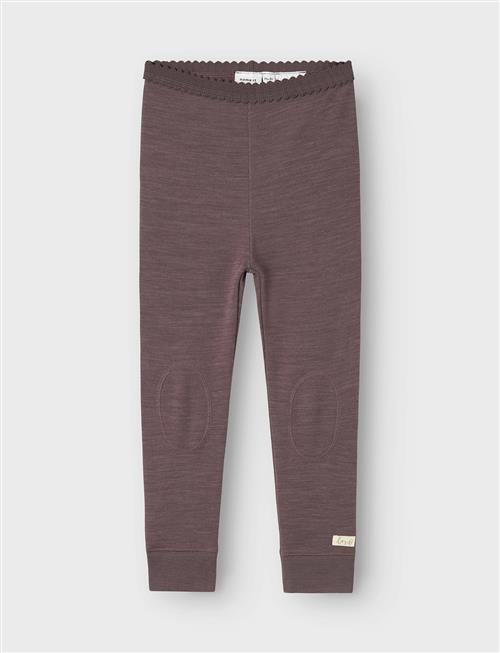 Se name it Nmfwyla Wo/Vi Legging Name It Burgundy ved Booztlet