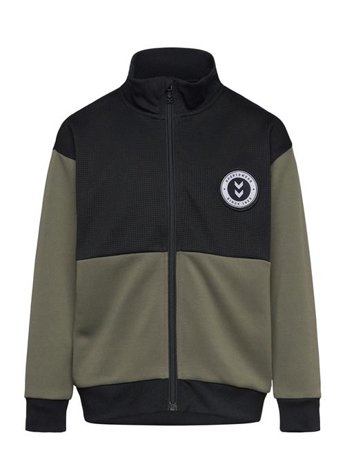 Hmlodin Zip Jacket Hummel Khaki