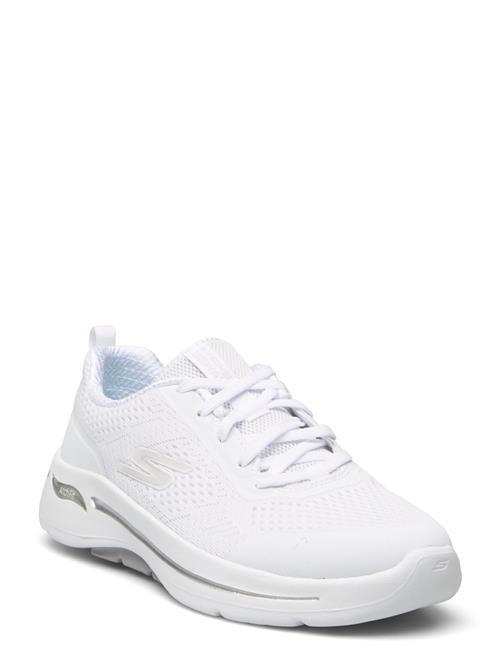 Se Skechers Womens Go Walk Arch Fit - Motion Breeze Skechers White ved Booztlet