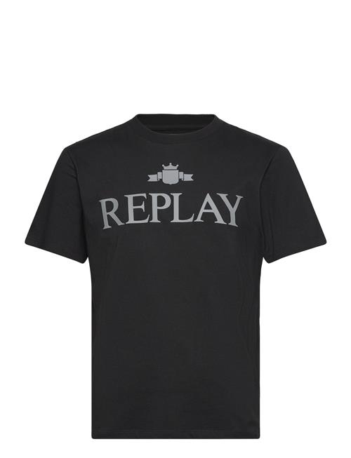 T-Shirt Regular Replay Black