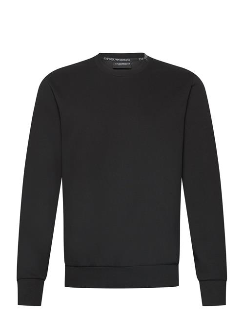 Se Emporio Armani Men's Knit Crew Neck Emporio Armani Black ved Booztlet