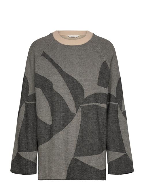 Objsif Lo L/S Knit Pullover Div Object Grey