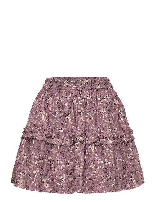 Creamie Skirt Dobby Gold Creamie Purple