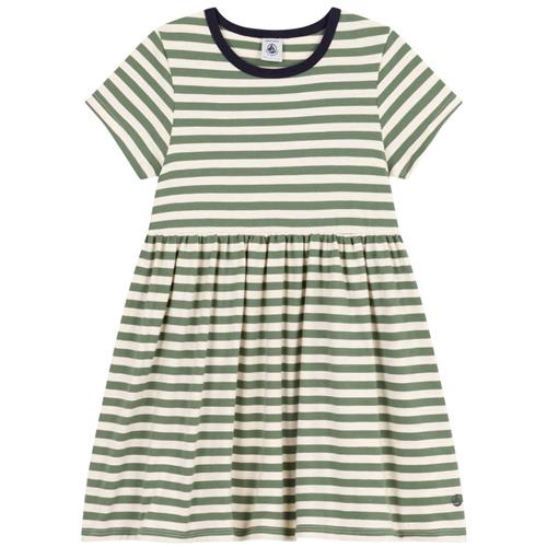 Petit Bateau Stribet Kjole Grøn | Grønn | 5 years