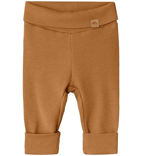 Se Name It Leggings - NbnOrro - Almond ved KidsWorld