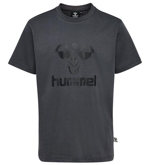 Hummel T-shirt - HmlTres - Asphalt/Black