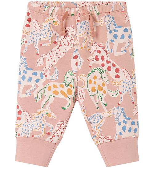 Se Stella McCartney Kids Bukser - Rosa/Heste ved KidsWorld