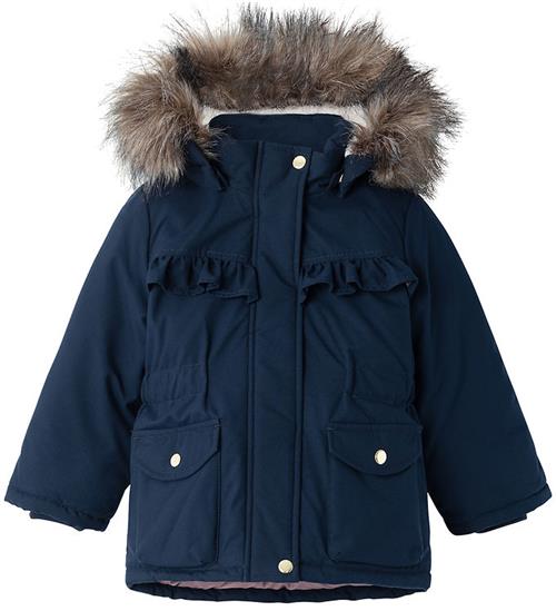 Name It Vinterjakke - NmfMaster05 Parka - Dark Sapphire