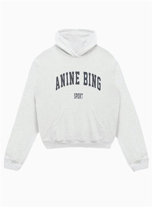 Se Anine Bing Harvey Sweatshirt Heather Grey ved Number Nine