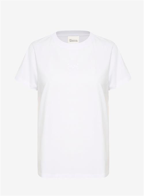 Se My Essential Wardrobe SeattleMW Logo Embroidery Tee Bright White ved Number Nine