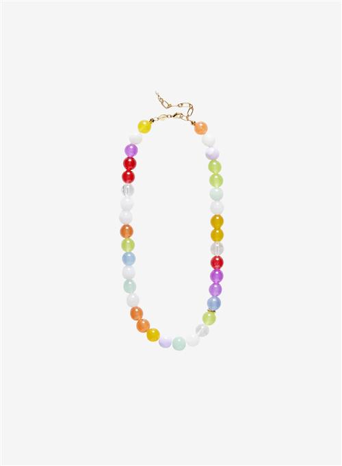 Anni Lu Ball Necklace Color Splash