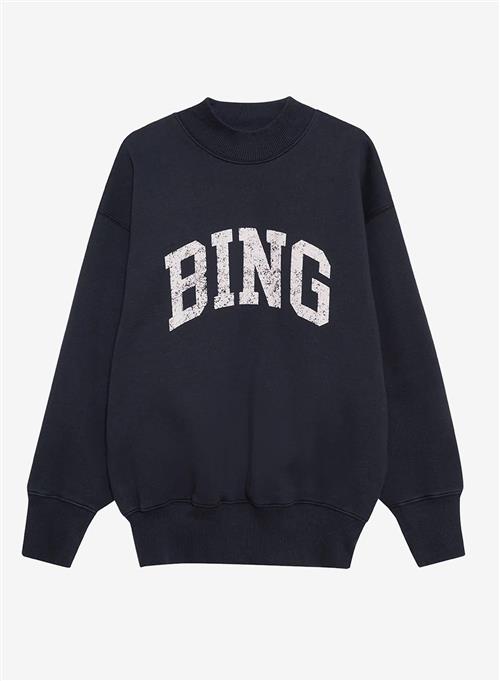 Anine Bing Bradie Sweatshirt Bing Navy