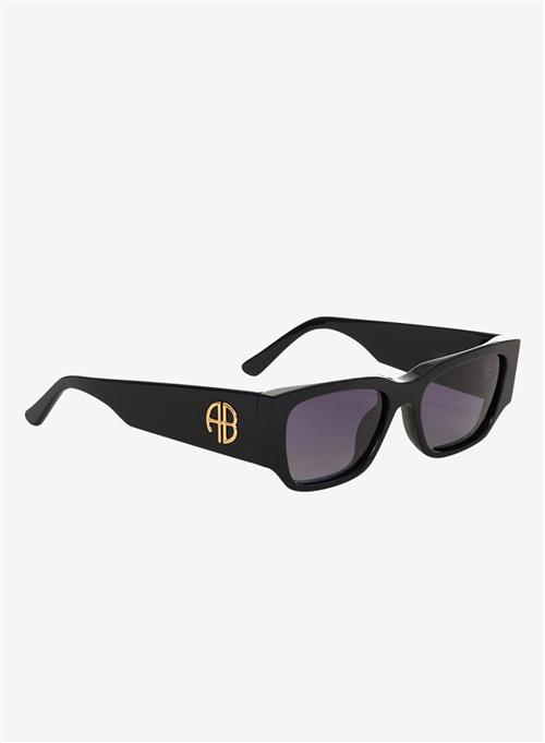 Se Anine Bing Bowery Sunglasses Black ved Number Nine