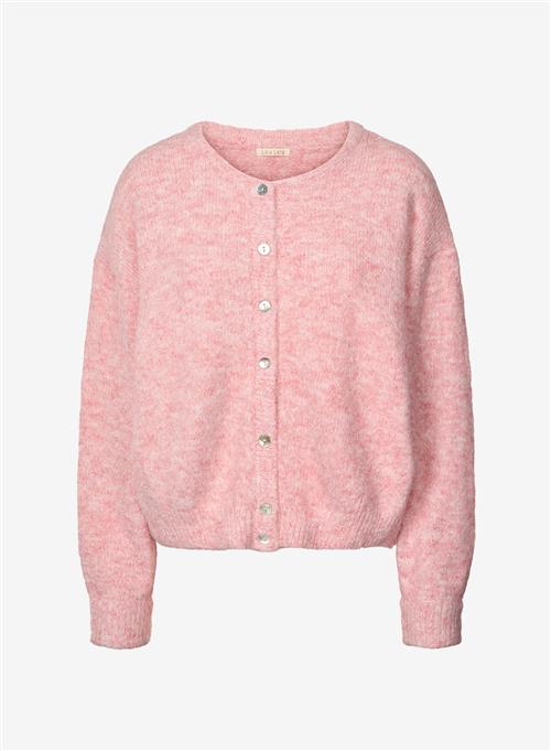 Se Lili Cardigan Pink Melange ved Number Nine