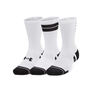 Under Armour Strømper 3P Performance Tech Nov Crew Socks Hvid polyester X-Large