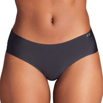 Under Armour Trusser 3P Pure Stretch No Show Hipster Sort Small Dame