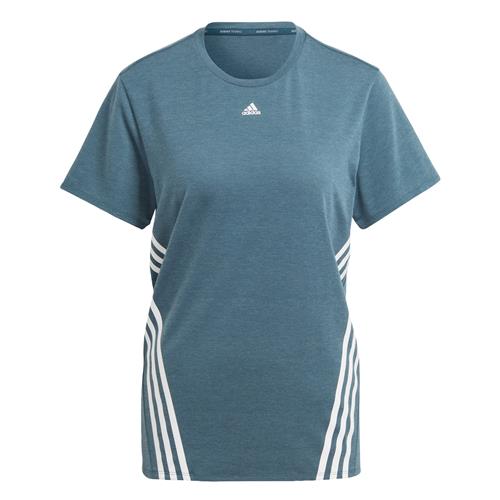 ADIDAS SPORTSWEAR Funktionsbluse 'Train Icons'  dueblå / hvid