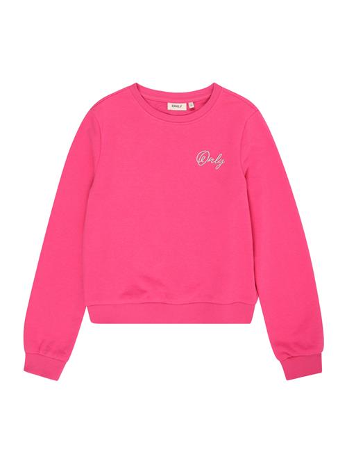 Se KIDS ONLY Sweatshirt 'KOGCELESTE'  cyclam / pink / neonpink ved About You