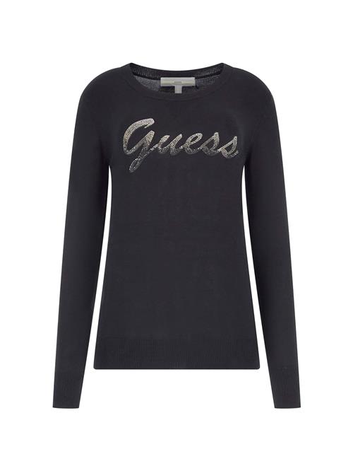 GUESS Pullover 'Helene'  sølvgrå / sort