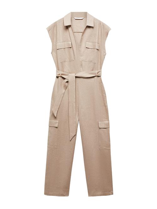 MANGO Jumpsuit 'Quita'  beige