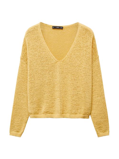 Se MANGO Pullover 'PEKIN'  gylden gul ved About You