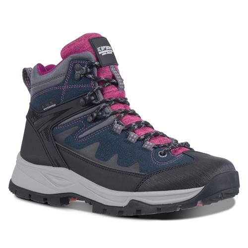 Se ICEPEAK Boots 'Wynnes'  blå / grå / pink / hvid ved About You