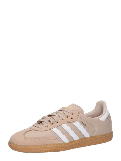 Se ADIDAS ORIGINALS Sneaker low 'Samba'  taupe / hvid ved About You