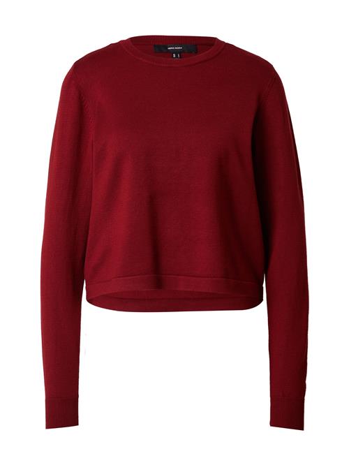 VERO MODA Pullover 'VMSILJE'  mørkerød