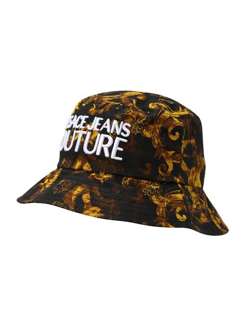 Versace Jeans Couture Hat  mørkebrun / gul / sort / offwhite