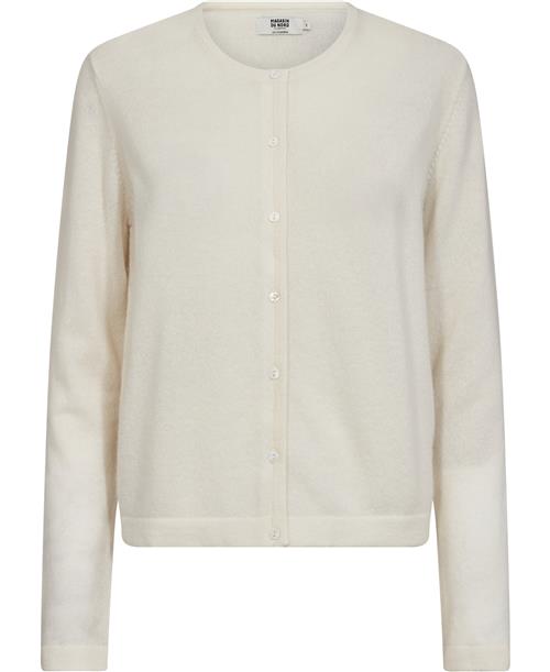 Magasin du Nord Collection Magasin Mabel 3 100 Cashmere Kvinde Off White Cardigans Str XL Cashmere