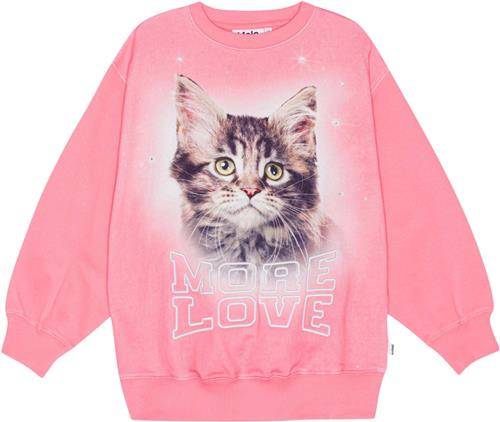 Se Molo Monti Str 10 år / 140 cm - Pink Sweatshirts Bomuld hos Magasin ved Magasin