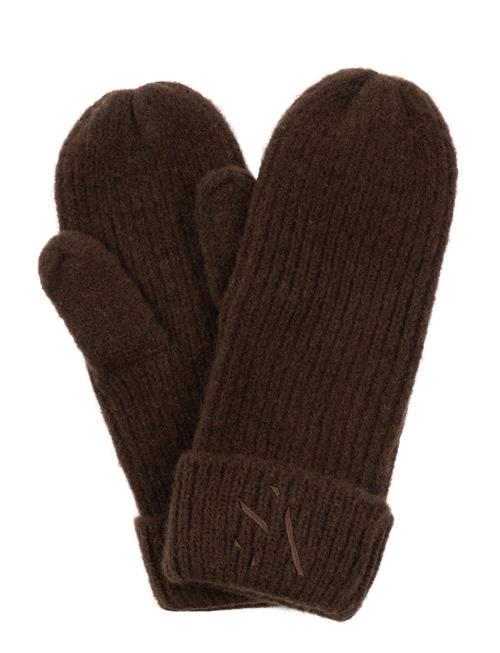 SUI AVA Signe Mittens SUI AVA Brown