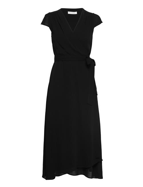 IVY OAK Wrap Dress Midi IVY OAK Black