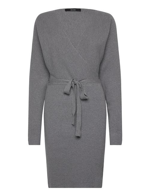 Vero Moda Vmhollyrem Ls V-Neck Dress Ga Noos Vero Moda Grey