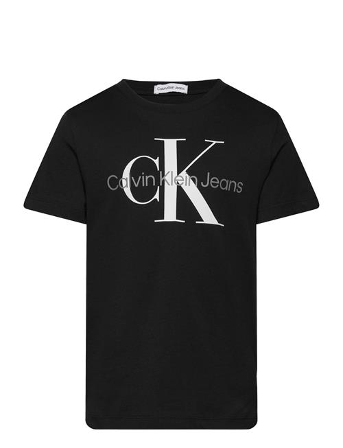 Calvin Klein Ck Monogram Ss T-Shirt Calvin Klein Black