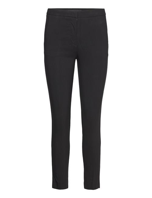 Mango Crop Skinny Trousers Mango Black