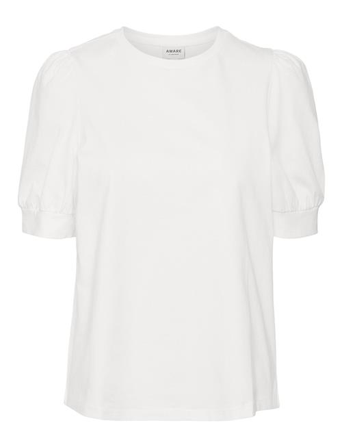 Se Vero Moda Vmkerry 2/4 O-Neck Top Vma Jrs Vero Moda White ved Booztlet