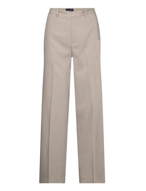 Lexington Clothing Kennedy Lyocell Blend Wide-Leg Tailored Pants Lexington Clothing Beige