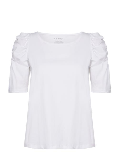 Se Claire Woman Adrienne - T-Shirt Claire Woman White ved Booztlet