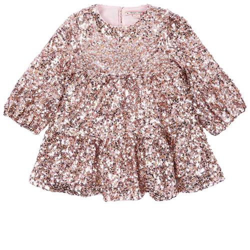 Konges Sløjd Lila Sequins Dress - Grey/Rosa | Lyserød | 2 years