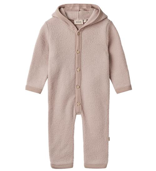 Se Wheat Heldragt - Fleece - Uld - Dry Rose ved KidsWorld