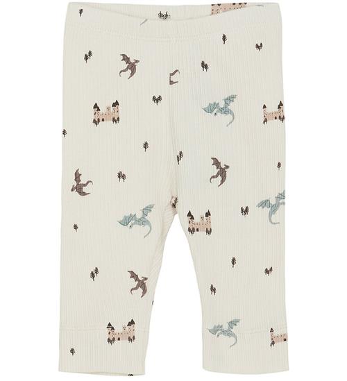 Se Fixoni Leggings - Rib - Silver Blue ved KidsWorld