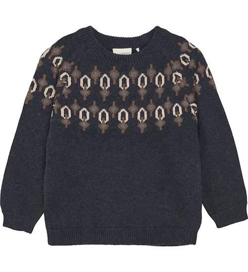 Se En Fant Bluse - Strik - Pullover - Parisian Night ved KidsWorld