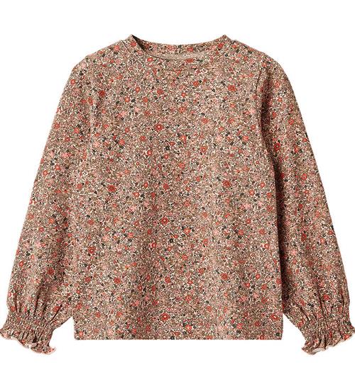 Se Wheat Bluse - Norma - Rose Flower Meadow ved KidsWorld