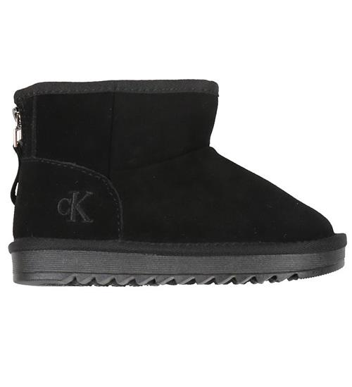 Calvin Klein Vinterstøvler - Fur Boot - Sort